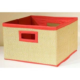 Alaterre Links Storage Baskets in Red (Set of 3)   AB3200RED