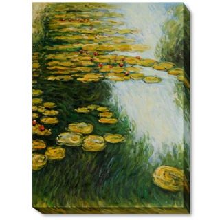 Amanti Art Water Lily Pond, 1899 (Blue) Framed Art Print by Claude