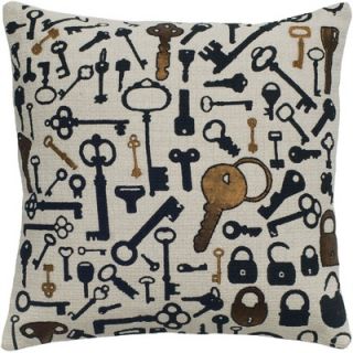 Rizzy Home Key Pillow (Set of 2)