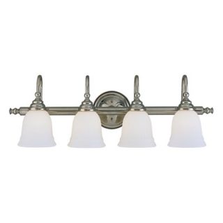 Savoy House 9 x 31 Vanity Light in Chrome   1062 4CH