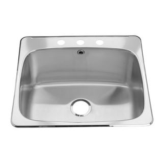 American Standard Stainless Steel Drop In 33.38 Inch x 22 Inch