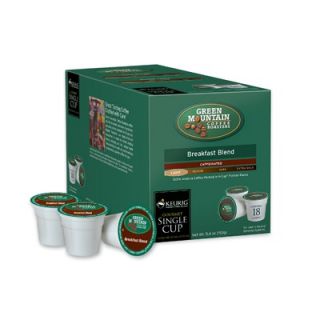 Keurig Green Mountain Coffee Roasters BreakFast Blend Coffee K Cup