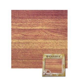 Home Dynamix Vinyl Machine Light Wood Slats Floor Tile (Set of 45