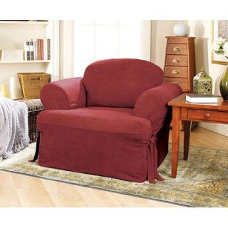 Sure Fit Soft Suede Club Chair T Cushion Slipcover   170327269B