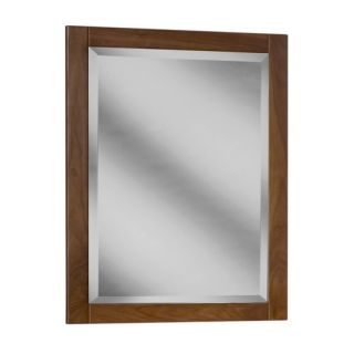 Georgetown Series 24 x 33 Black Walnut Framed Mirror in Chestnut