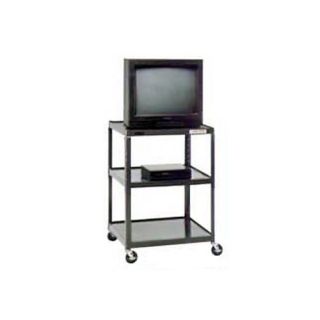  25 x 30 Shelf Television Cart [25.5, 34, 42, 48, 54 Heights