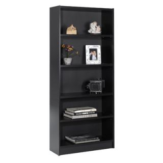 Nexera Essentials 71.5 X 31 Tall Bookcase in Black