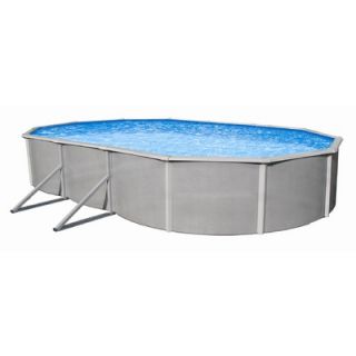 Swim Time Belize 33 Oval Above Ground Pool Package in Terra Haute