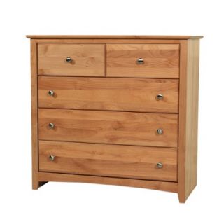 Maco Furniture Windridge 5 Drawer Dresser   A S5X39 N CL