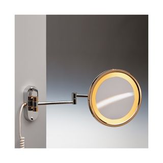 Quoizel 34 Elite Wall Mirror in Polished Chrome   EE43425C