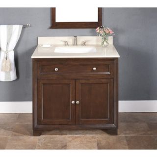 Lanza Berby 36 Vanity with Backsplash   WF6819 36