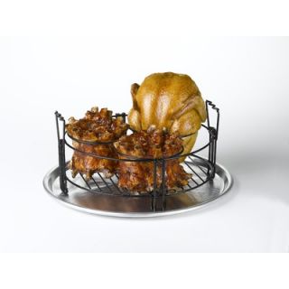Nifty Home Products Non Stick BBQ Rib and Chicken Rack