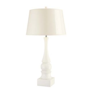 George Kovacs Lamps 29.5 Table Lamp in White Gloss   P362 1W 44C