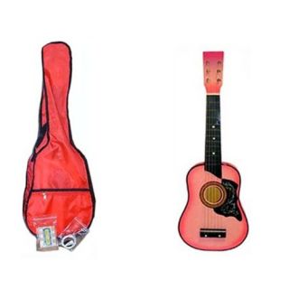 Kids Toy Acoustic Guitar Kit in Pink