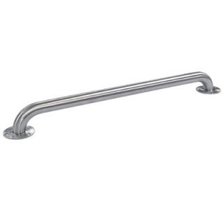 Elements of Design 48 Decorative Grab Bar with Exposed Screw in Satin