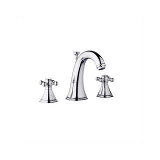 Geneva Widespread Bathroom Faucet with Double Cross Handles