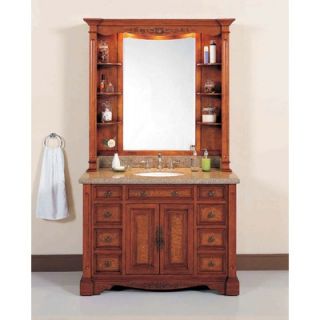 Lanza Windsor 48.5 Vanity with Mirror Hutch