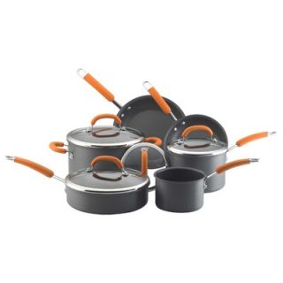 Rachael Ray Hard anodized 10 Piece Cookware Set