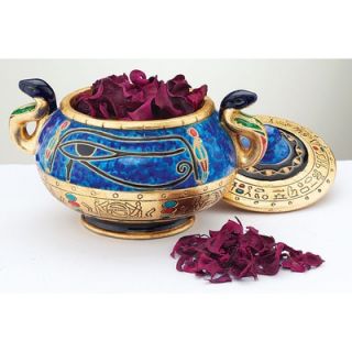 Design Toscano Eye of Horus Fine Ceramic Offering Vessel