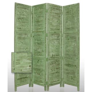  Gems 84 Nantucket Painted Room Divider in Green   SG 53 green
