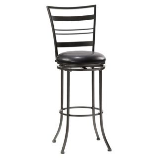 Holland 24 Swivel Counter Stool in Pewter