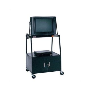 54 High Wide Body TV Cart for 30 TV Monitor with Cabinet
