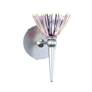 WAC Line Voltage Decorative Mini Wall Sconce Base with Round Metal