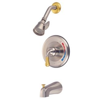 Elements of Design St. Charles Volume Control Tub and Shower Faucet