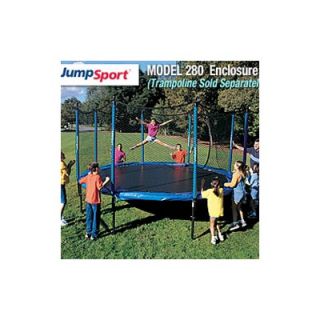 Texas Trampoline Jumpcourt Safety Enclosure for Round Trampolines