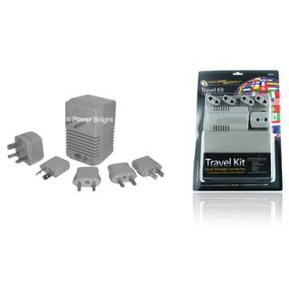 Power Bright Travel Kit Voltage Converter