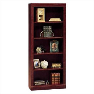 Bush Saratoga 72 H Five Shelf Bookcase in Cherry   W1615C 03