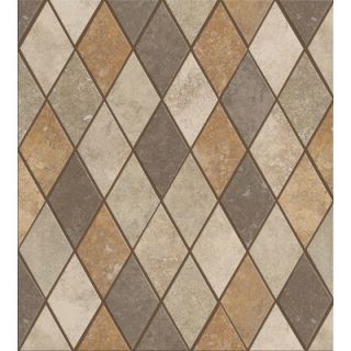 Shaw Floors Soho Rhomboid Tile Accent in Multi color   CS81C 00101