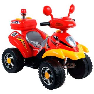 Lil Rider Battery Operated 4 Wheeler in Red / Yellow   80 KB304
