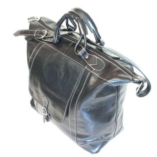 Floto Imports 16 Tack Leather Travel Duffel