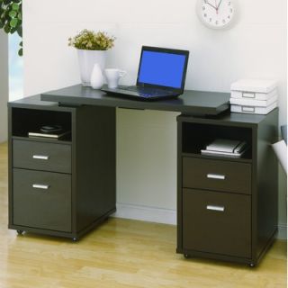 Home Styles Naples Student Desk with 2 Drawers   88 5530 16