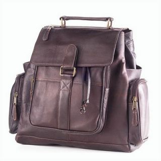 Clava Leather Vachetta Urban Survival Backpack in Café   3230CAFE