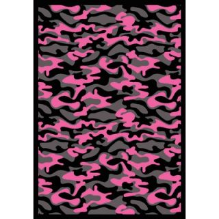 Joy Carpets Whimsy Funky Camo Camouflage Rug   1526x 01