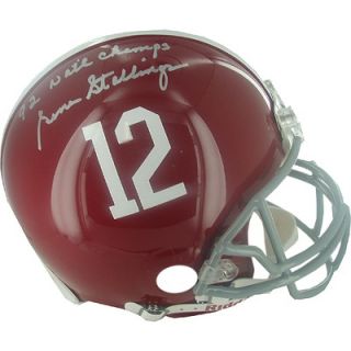  of Alabama Full Size Helmet with 92 National Champs Inscription