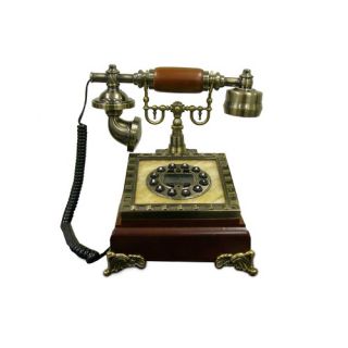 Classic Telephone in Brown