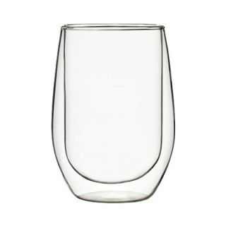  Stemless Wine Glass 15 oz. Hand Cut Sonoma Pattern   003 9541 87 4