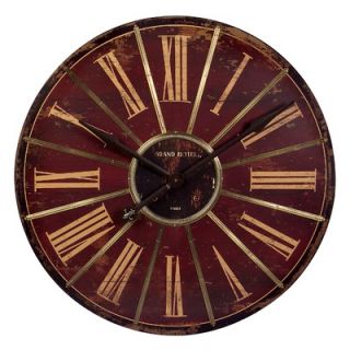 Infinity Instruments Large Metal Chester Clockmaker Gallery Wall Clock