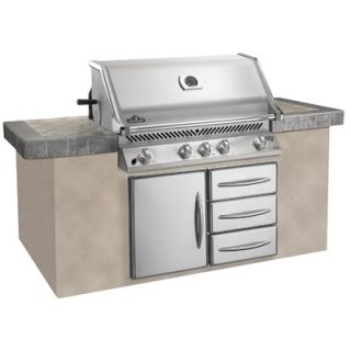 Napoleon Prestige Built in Grill with Rear Burner   BIPRO600RBI SS