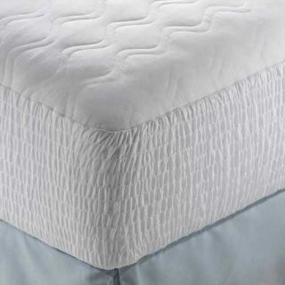 100% Cotton Waterproof Mattress Pad with Antimicrobial Fill