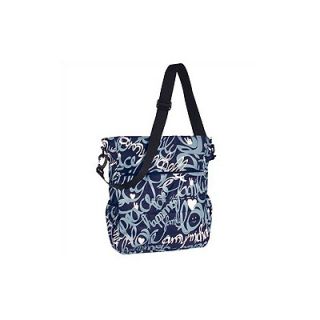 Amy Michelle Broadway Tote Diaper Bag in Navy Blue