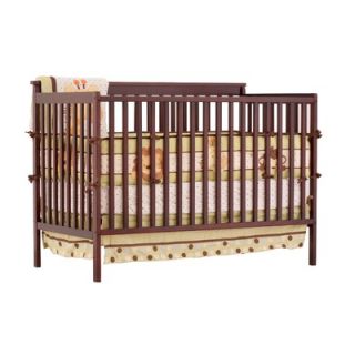  in 1 Fixed Side Convertible Crib Changer in Cherry   04526 104
