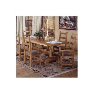 Artisan Home Furniture Lodge 100 Trestle Dining Table   LHR 101 TBL