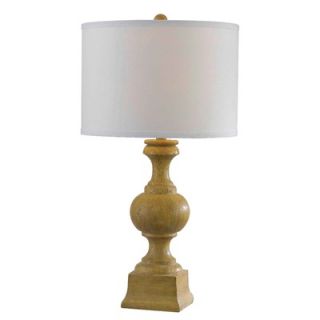 Kenroy Home Derby One Light Table Lamp in Natural Wood Grain