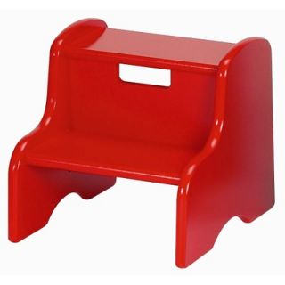 Little Colorado Kids Step Stool in Red   105 RD MDF 