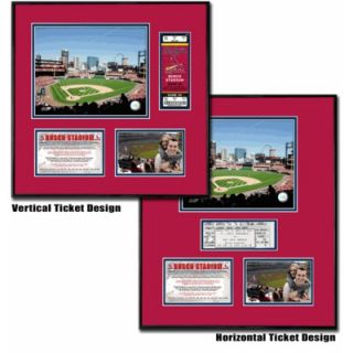 Thats My Ticket MLB Busch Stadium   Ballpark Ticket Frame   St. Louis