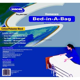 Invacare Supply Group Cotton / Polyester Home Care Bed in A Bag